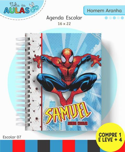 Arquivo Digital Homem Aranha Kit Escolar 2026