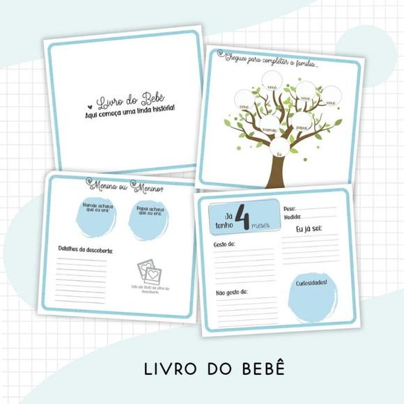 Arquivo Digital Kit Maternidade Linho Neutro 05