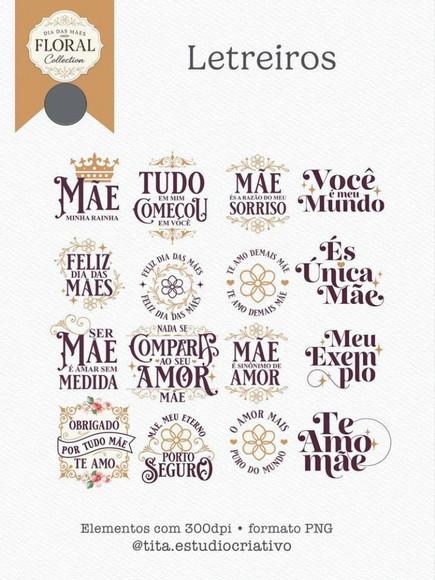 Arquivo Digital Mãe 2025 Combo Ilustrações e Papéis