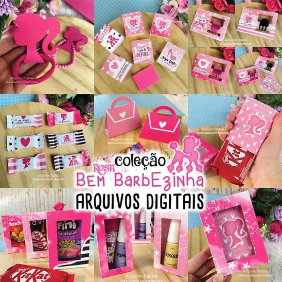 Arquivo Digital Mimos Rosa Bem Barbezinha