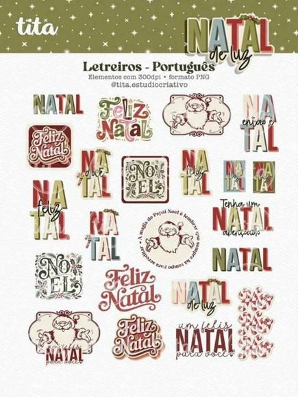 Arquivo Digital Natal de Luz 2025 Combo Ilustrações 01