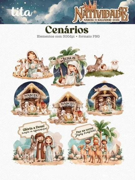 Arquivo Digital Natividade 2025 Combo Ilustrações
