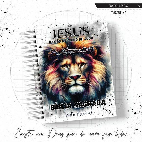Arquivo Digital Pack Encadernação Capas Bíblia Leão