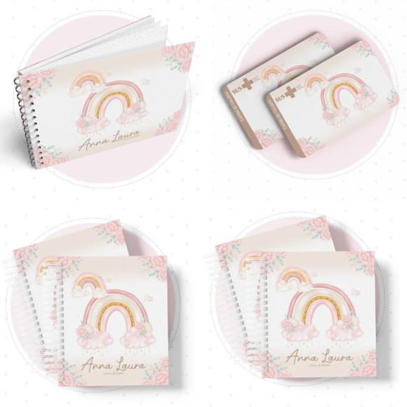 Arquivo Digital Pack Maternidade Arco Iris Menina 10
