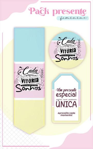 Arquivo Digital Pack Presente Feminino