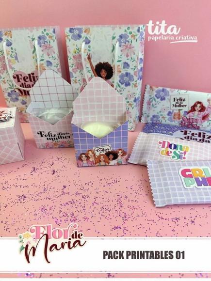 Arquivo Digital Pack Printables 01 Dia das Mulheres 20