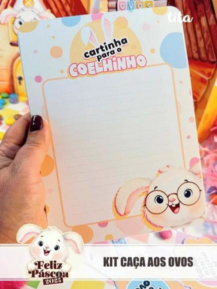 Arquivo Digital Páscoa 2025 Kit Caça aos Ovos