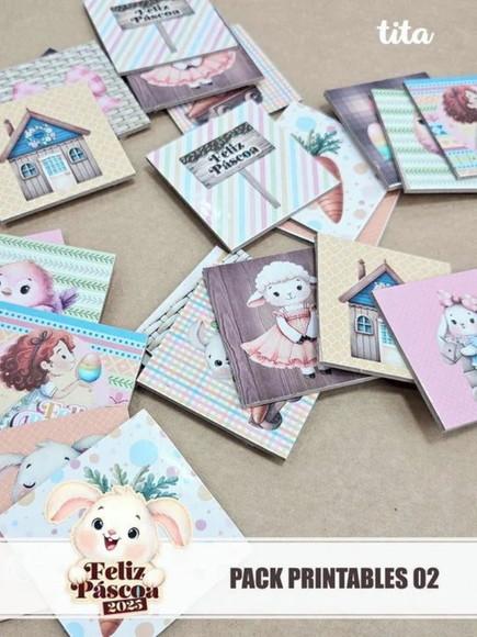 Arquivo Digital Páscoa 2025 Pack Printables 02