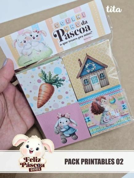 Arquivo Digital Páscoa 2025 Pack Printables 02