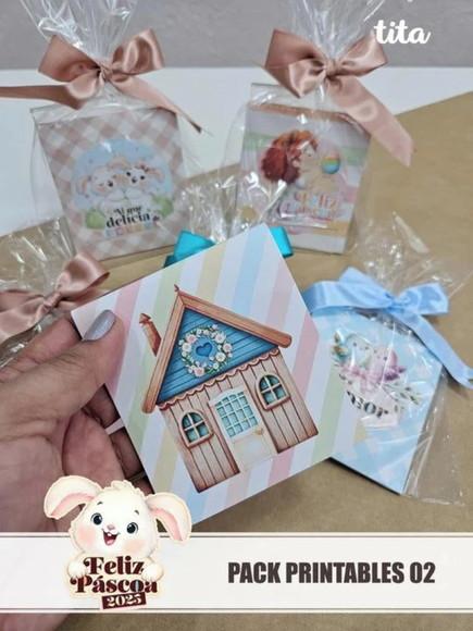 Arquivo Digital Páscoa 2025 Pack Printables 02