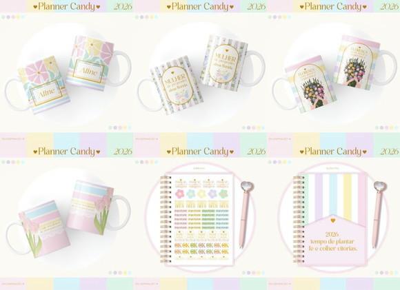 Arquivo Digital Planner Candy 2026
