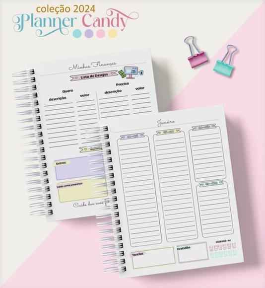 Arquivo Digital Planner Candy 2024