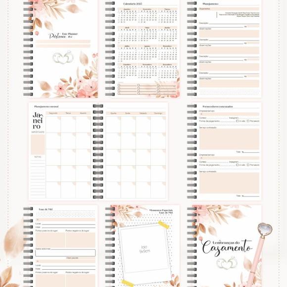 Arquivo Digital Planner da Noiva