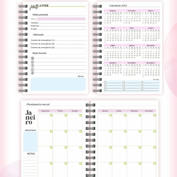 Arquivo Digital Planner Fitnes