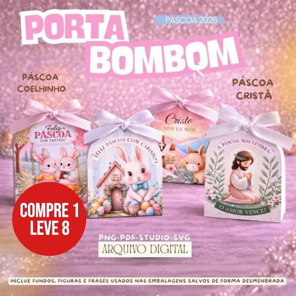 Arquivo Digital Porta Bombom de Páscoa