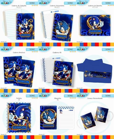 Arquivo Digital Sonic Kit Escolar 2026