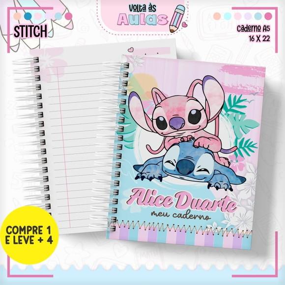 Arquivo Digital Stitch Menina Kit Escolar 2026