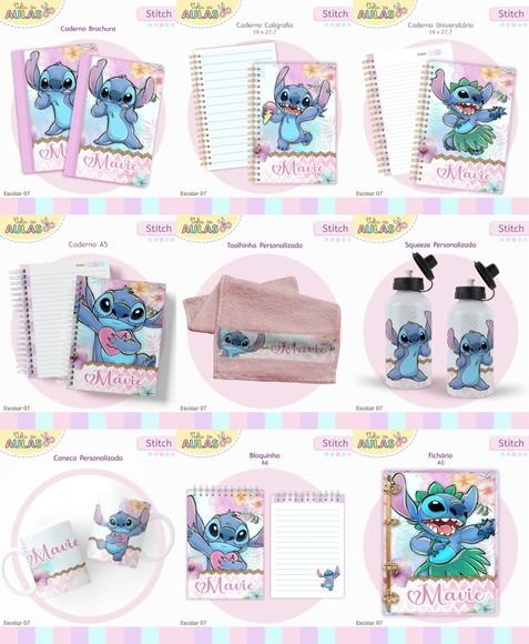 Arquivo Digital Stitch Kit Escolar 2026