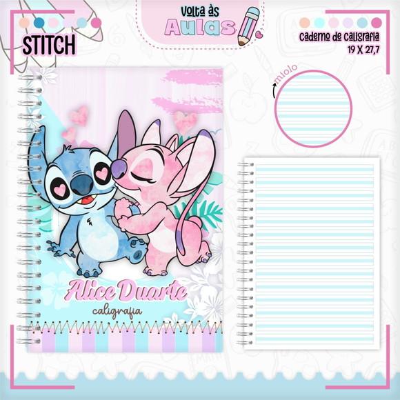 Arquivo Digital Stitch Menina Kit Escolar 2026