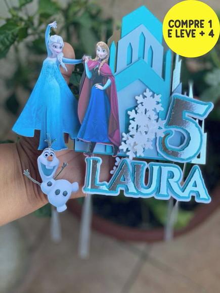 Arquivo Digital Topo de Bolo de Frozen 2 13