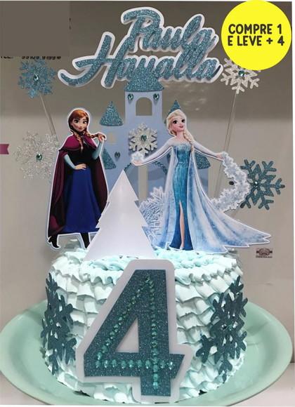 Arquivo Digital Topo de Bolo de Frozen 14