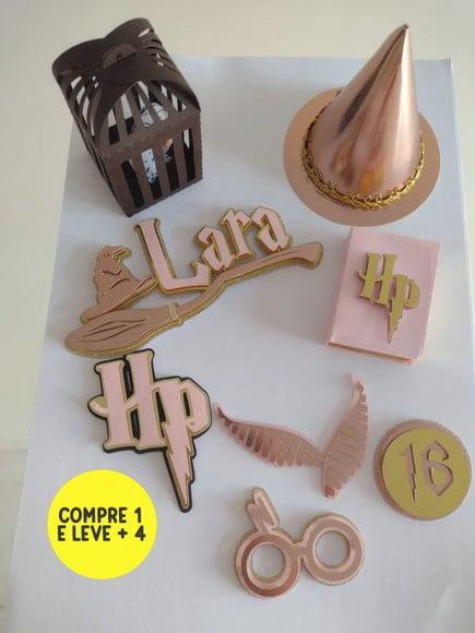 Arquivo Digital Topo de Bolo Harry Potter 20