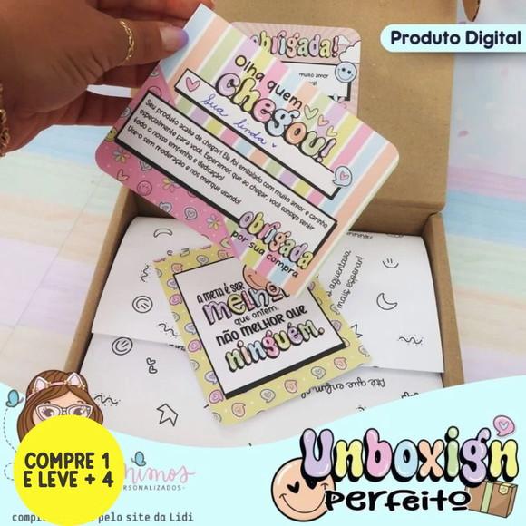 Arquivo Digital Unboxing Perfeito
