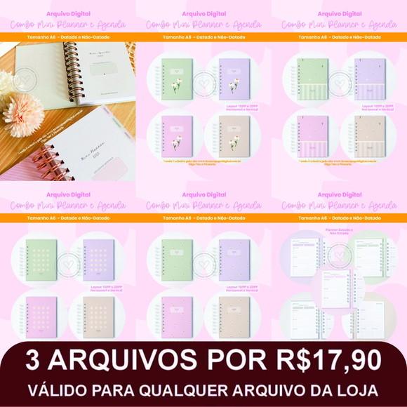 Combo Digital Agenda e Planner 2025