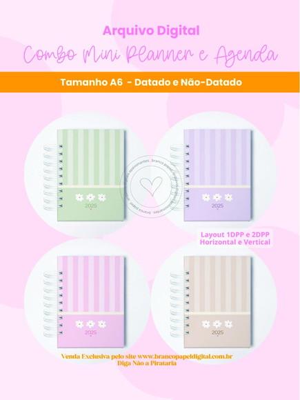 Combo Digital Agenda e Planner 2025