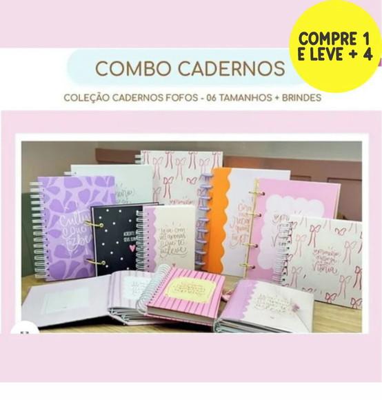 Combo Digital Cadernos Fofos 2026