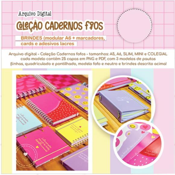Combo Digital Cadernos Fofos