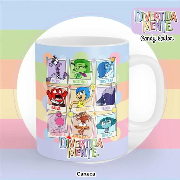 Combo Digital Divertidamente Candy Capas e Miolos 2025