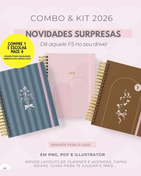 Combo Digital Encadernação 2026