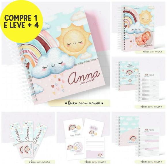 Combo Digital Maternidade Chuva de Benção Menina 09