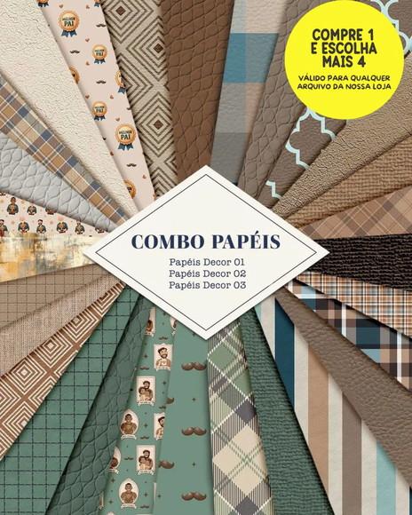 Combo Papeis Digitais Dia dos Pais 2025