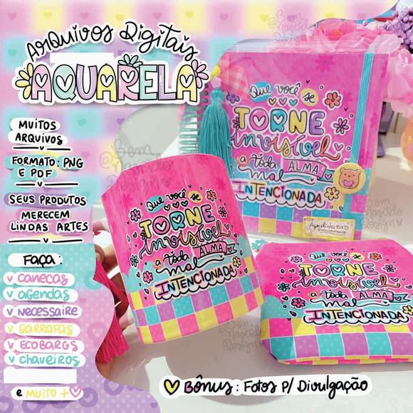 Kit Digital Aquarela - Compre 1 Leve 2