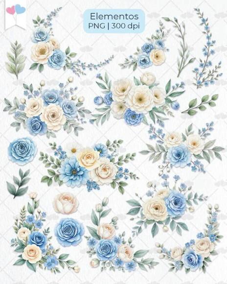 Kit Digital Brisa Floral