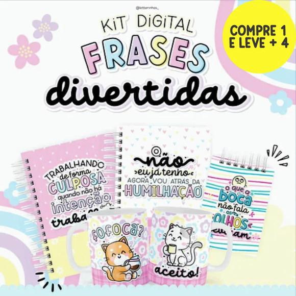 Kit Digital Frases Divertidas