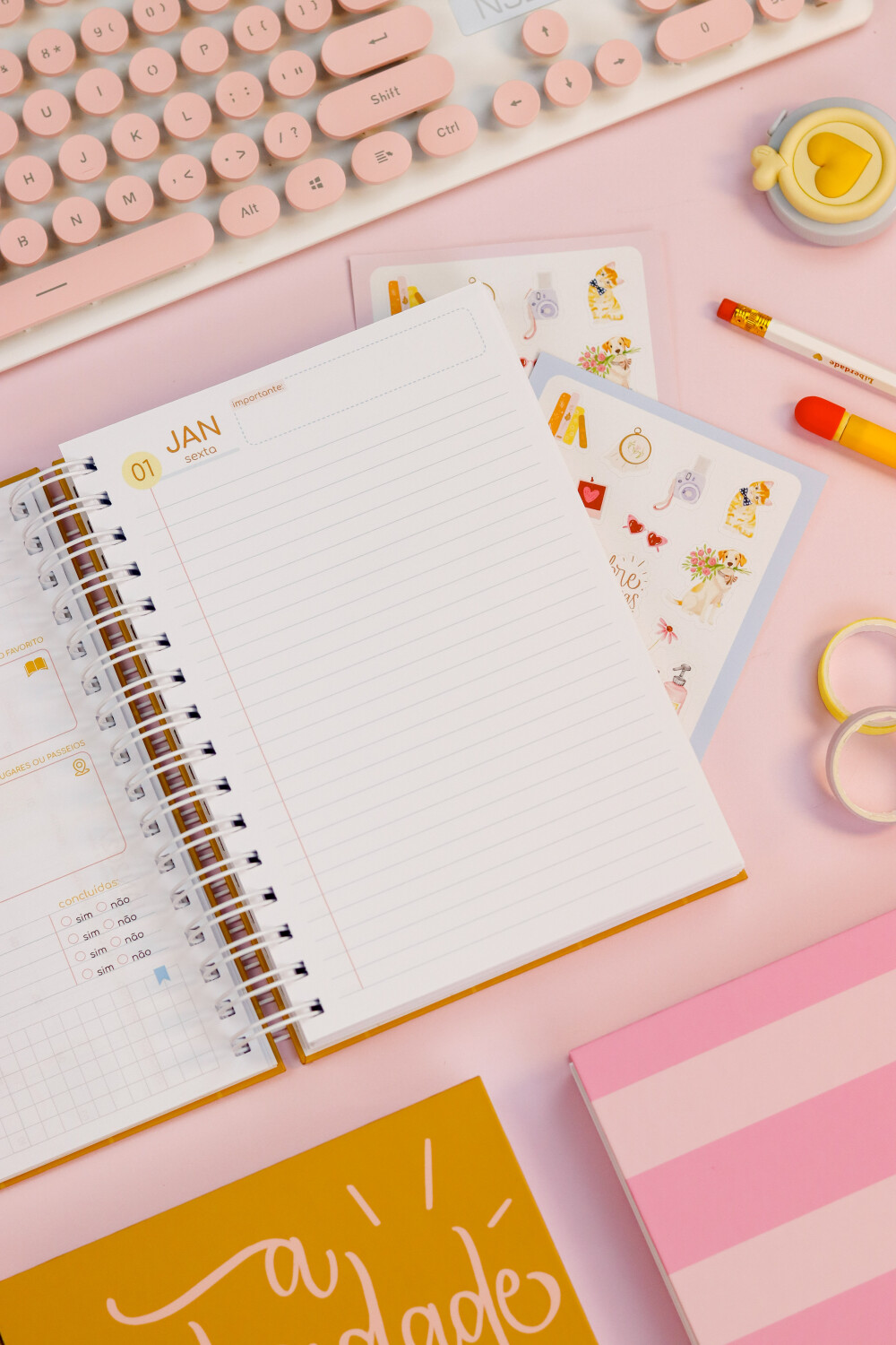Arquivo digital Combo agendas fofas 2027