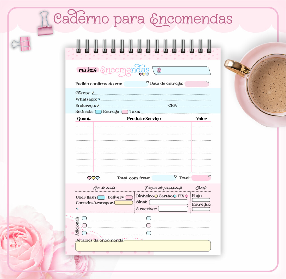 Arquivo Digital Caderno de Pedidos
