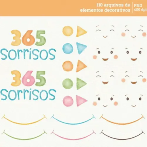 Arquivo Digital 365 Sorrisos Aquarela