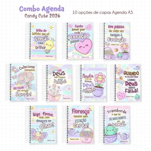 Arquivo Digital Agenda Candy Cute 2026