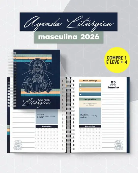 Arquivo Digital Agenda Liturgia Católica Masculina 2026