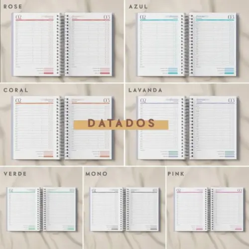 Arquivo Digital Agendamentos 2025 Datado e Permanentes