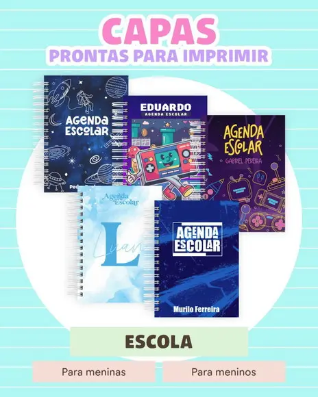 Arquivo Digital Agendas Escolares Neutras 2026