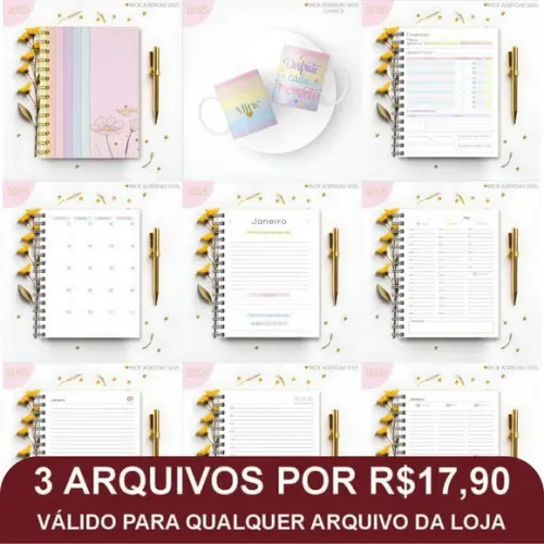 Arquivo Digital Agendas Feminina 2025
