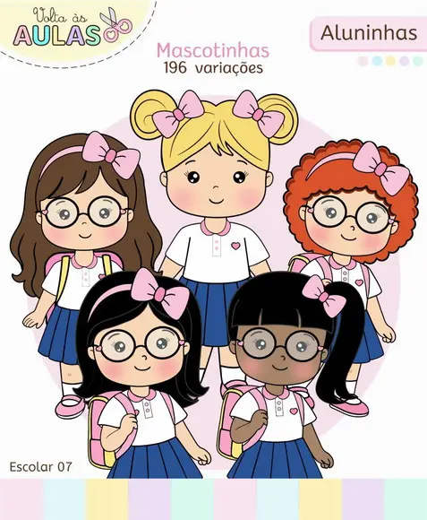 Arquivo Digital Aluninhas Kit Escolar 2026