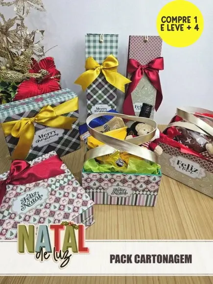 Arquivo Digital Arquivo Digital Natal de Luz Pack Cartonagem