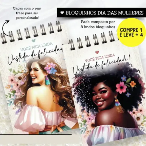 Arquivo Digital Bloquinhos Dia da Mulher 2024