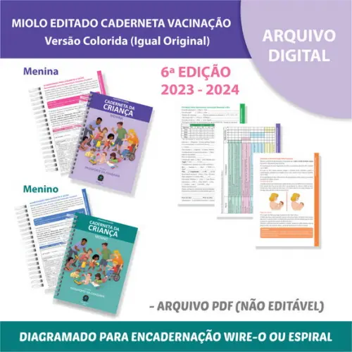 Arquivo Digital Caderneta de Saúde 6ª Edição 2023/2024